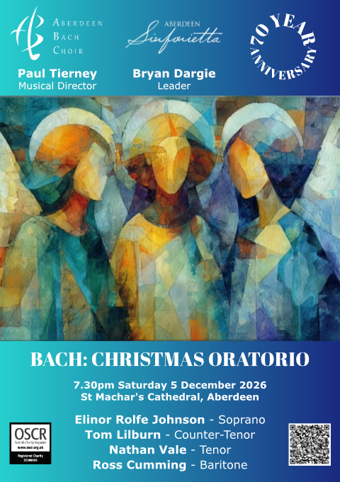 Poster for Christmas Oratorio 3 December 2026